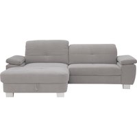 alina Ecksofa "Becca", inkl. Kopfteilverstellung, wahlweise mit Bettfunktion und Bettkasten von Alina