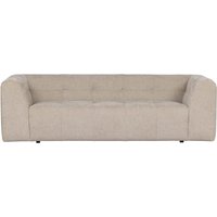 Sofa Grid aus Chenille-Gewebe, Beige