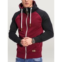 behype Sweatjacke "RAGLAN", mit Raglan-Ärmeln von Behype