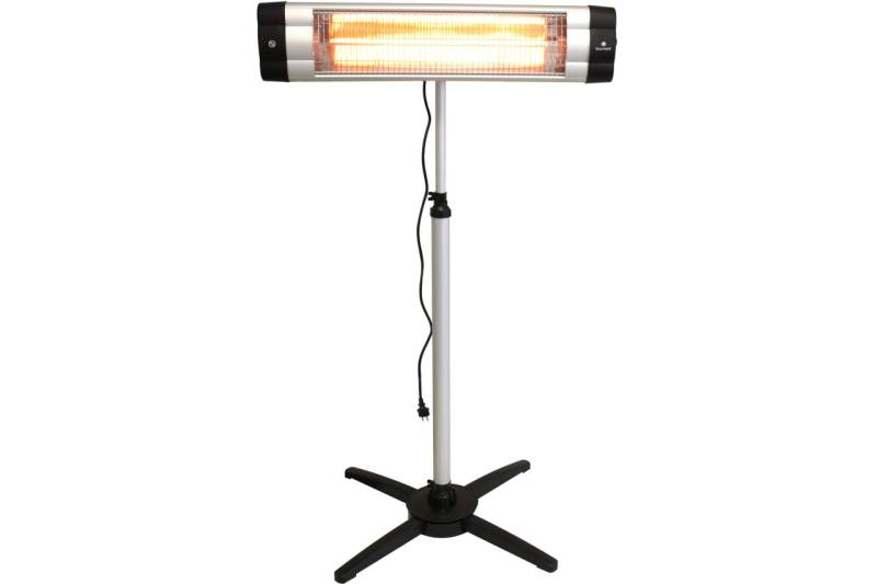 blumfeldt Heizstrahler silber Rising Sun 2500 W Neig-und Höhenverstellbar