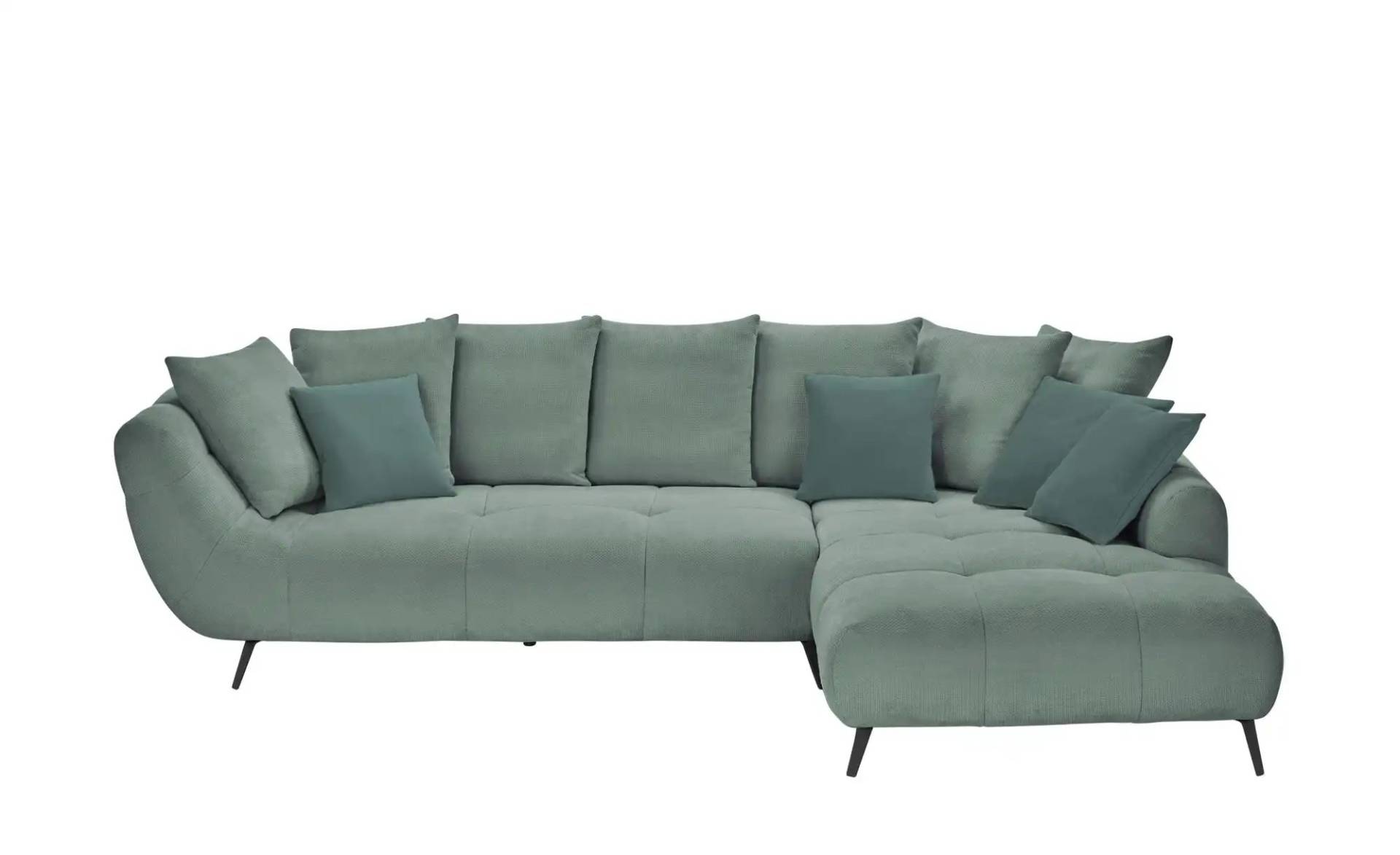 bobb Ecksofa  Bellani III ¦ grün ¦ Maße (cm): B: 318 H: 90 T: 218.0 Polstermöbel > Sofas > Ecksofas - Höffner
