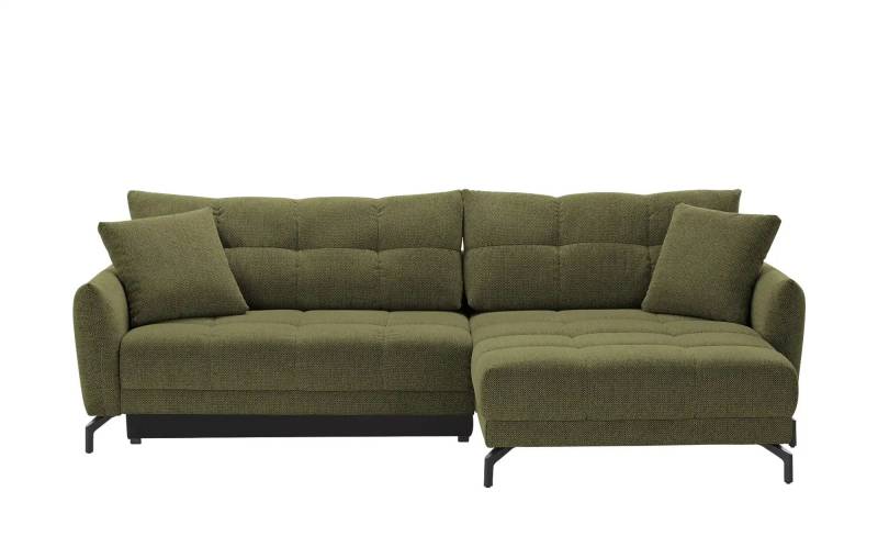 bobb Ecksofa   Casandra de Luxe  ¦ grün ¦ Maße (cm): B: 284 H: 91 T: 191.0 Polstermöbel > Sofas > Ecksofas - Höffner