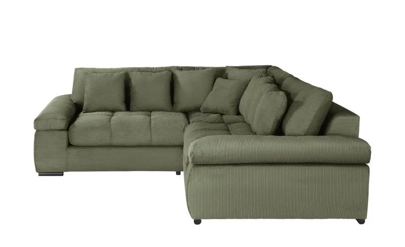 bobb Ecksofa  Hella ¦ grün ¦ Maße (cm): B: 284 H: 96 T: 284.0 Polstermöbel > Sofas > Ecksofas - Höffner