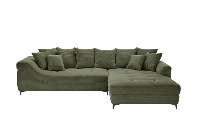 bobb Ecksofa  Jonna ¦ grün ¦ Maße (cm): B: 317 H: 93 T: 226.0 Polstermöbel > Sofas > Ecksofas - Höffner