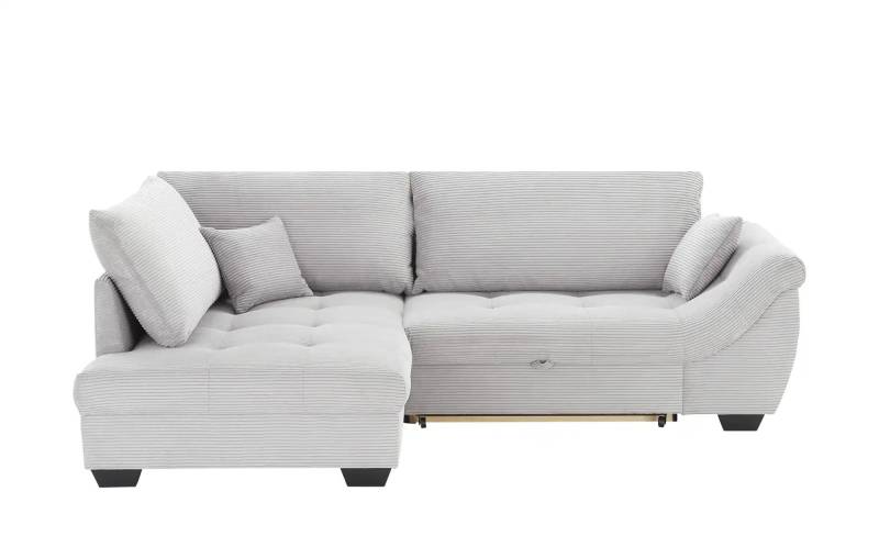 bobb Ecksofa  Krissy ¦ grau ¦ Maße (cm): B: 251 H: 88 T: 190.0 Polstermöbel > Sofas > Ecksofas - Höffner