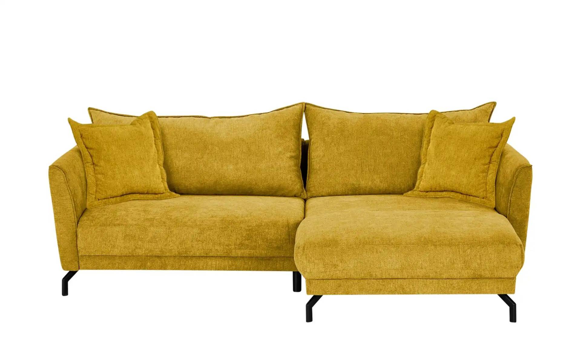 bobb Ecksofa  Yolanda ¦ gelb ¦ Maße (cm): B: 257 H: 94 T: 174 Polstermöbel > Sofas > Ecksofas - Höffner