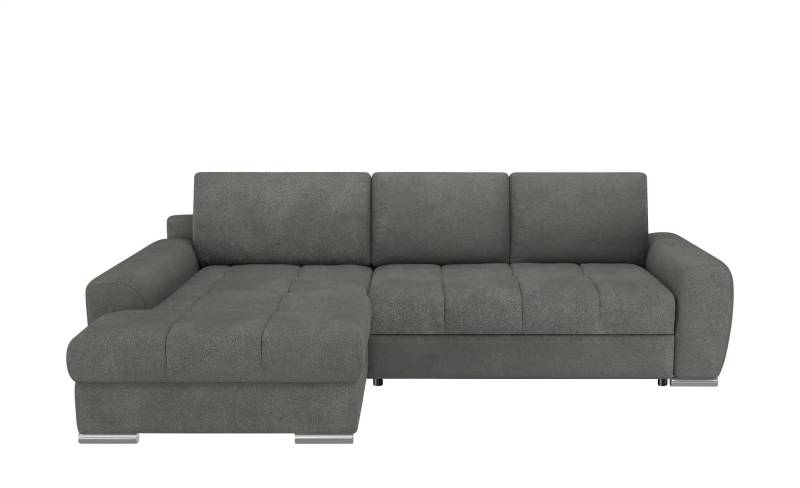 bobb Ecksofa mit Funktion   Soumia ¦ grau ¦ Maße (cm): B: 283 H: 91 T: 181.0 Polstermöbel > Sofas > Ecksofas - Höffner