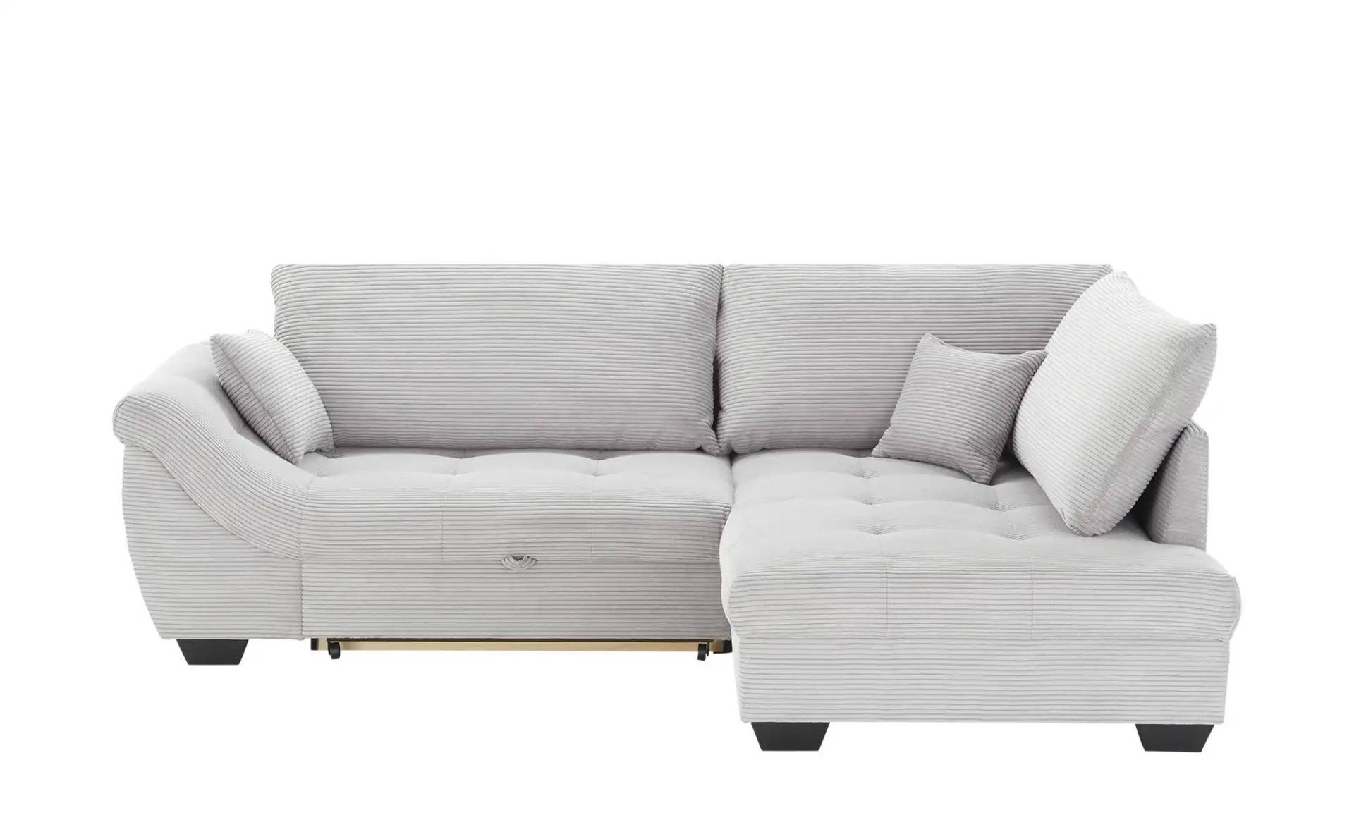 bobb Ecksofa  Krissy ¦ grau ¦ Maße (cm): B: 251 H: 88 T: 190.0 Polstermöbel > Sofas > Ecksofas - Höffner