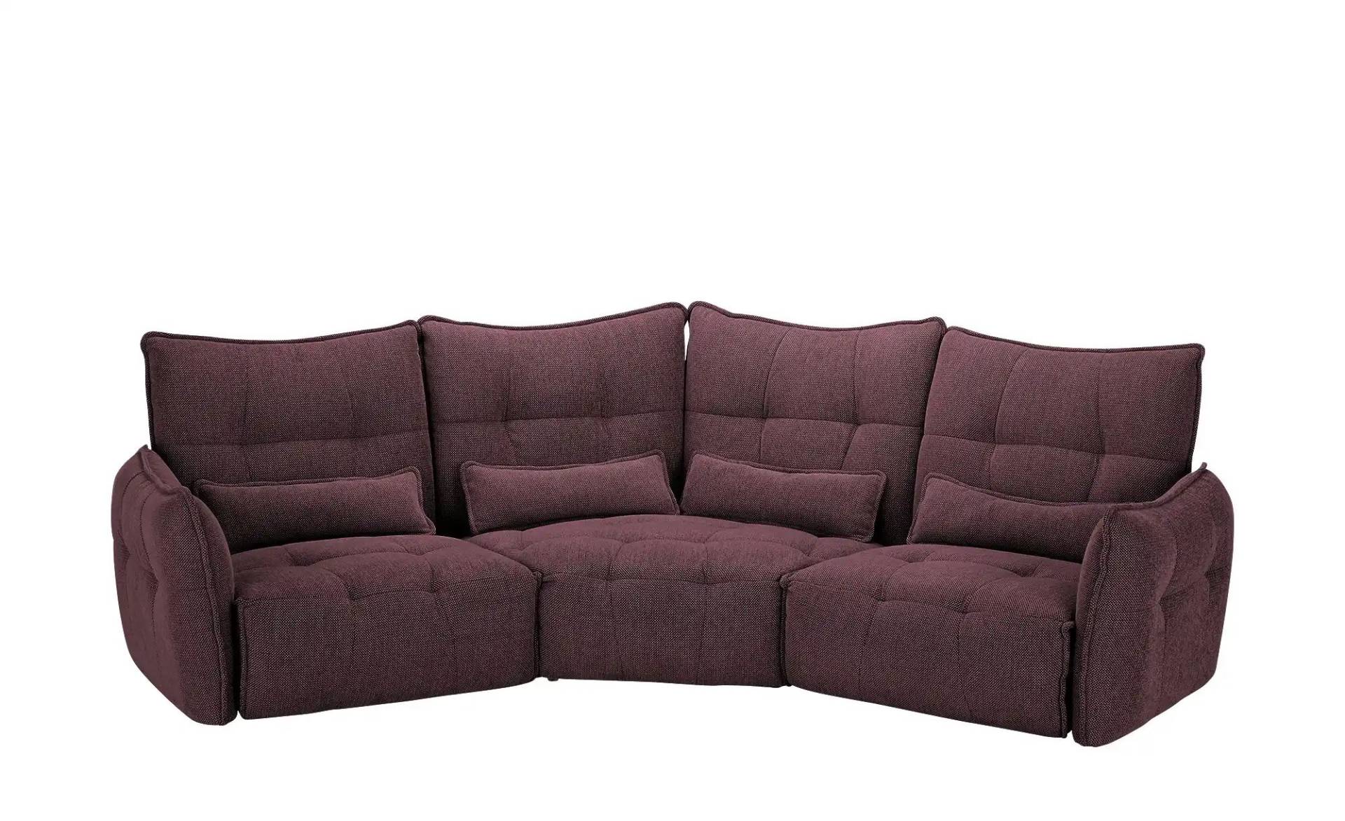 Einzelsofa  Jeaneva ¦ rot ¦ Maße (cm): B: 371 H: 101 T: 202.0 Polstermöbel > Sofas > Einzelsofas - Möbel Kraft