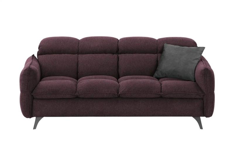 bobb Einzelsofa  Key West ¦ rot ¦ Maße (cm): B: 216 H: 88 T: 123.0 Polstermöbel > Sofas > 2-Sitzer - Höffner