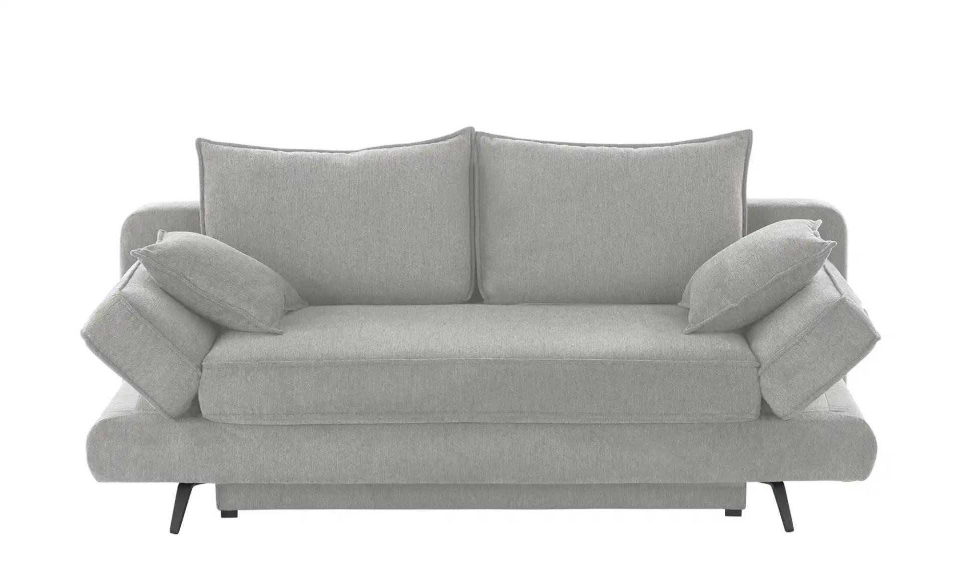 bobb Schlafsofa  Henny de Luxe ¦ grau ¦ Maße (cm): B: 206 H: 91 T: 110.0 Polstermöbel > Sofas > 2-Sitzer - Höffner