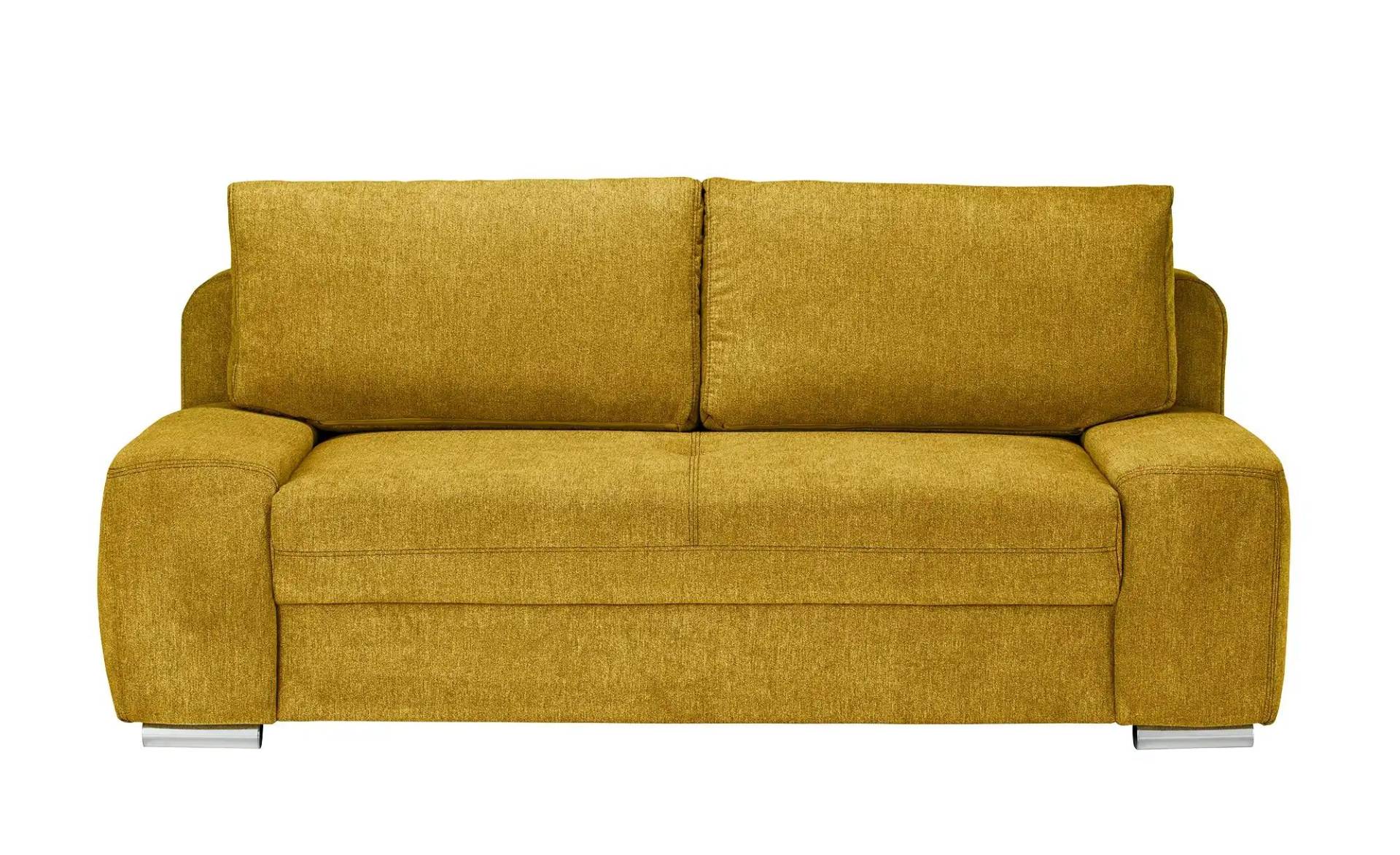 bobb Schlafsofa mit Boxspringpolsterung  Viannie de Luxe ¦ gelb ¦ Maße (cm): B: 210 H: 92 T: 108 Polstermöbel > Sofas > 2-Sitzer - Höffner