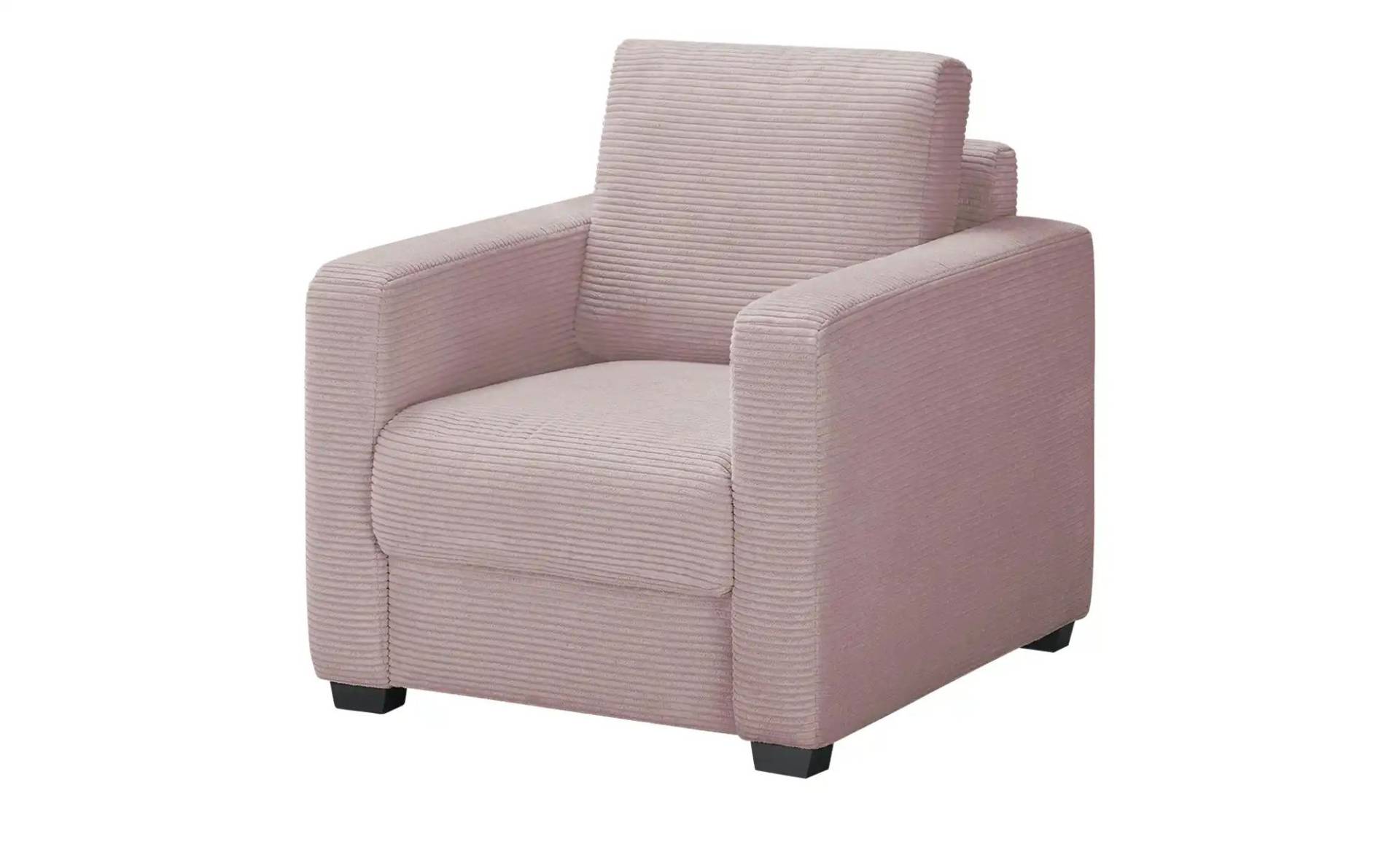 bobb Sessel mit Boxspringpolsterung  Lisa de Luxe ¦ rosa/pink ¦ Maße (cm): B: 85 H: 90 T: 93 Polstermöbel > Sessel > Fernsehsessel - Möbel Kraft