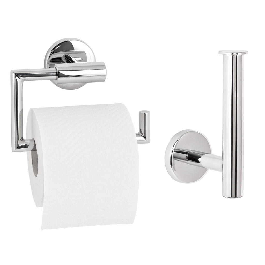 bremermann Toilettenpapierhalter, Chrom, Metall, 15.5x11x6 cm, Badaccessoires von bremermann