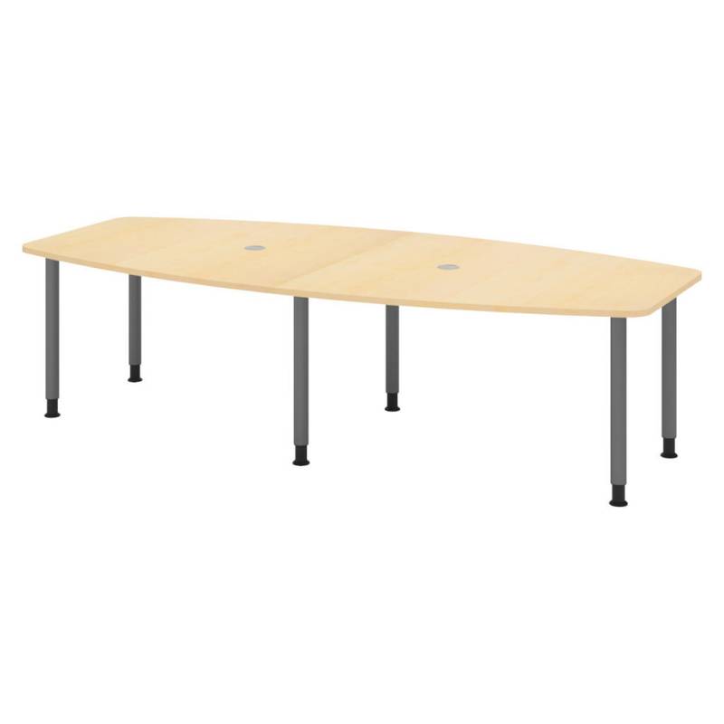 bümö KONFERENZTISCH Ahorn, Graphit