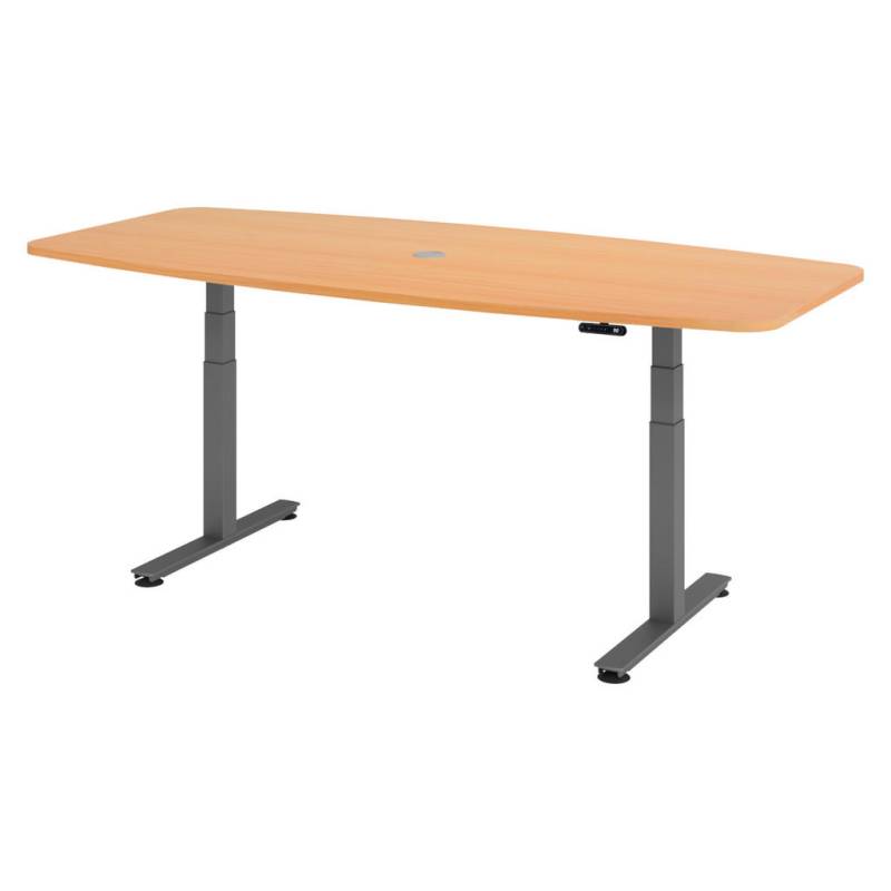bümö KONFERENZTISCH Buche, Graphit