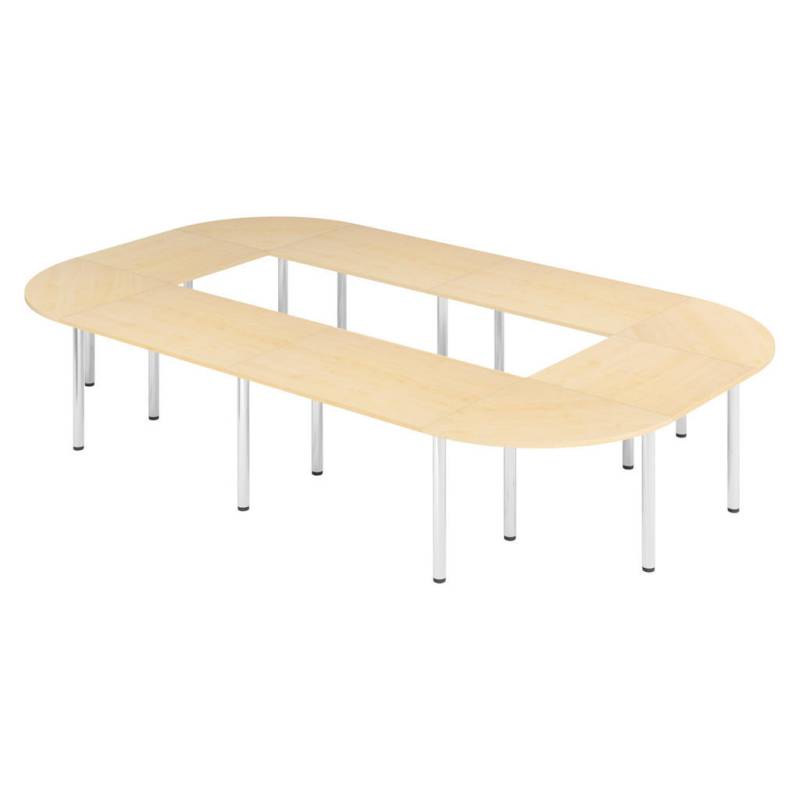 bümö KONFERENZTISCH-SETS Ahorn