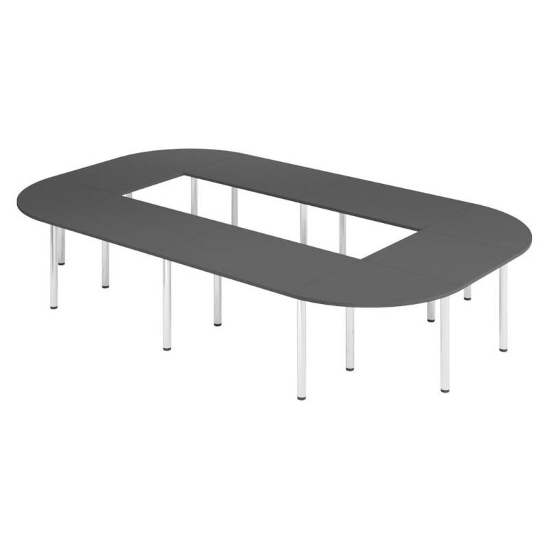 bümö KONFERENZTISCH-SETS Graphit