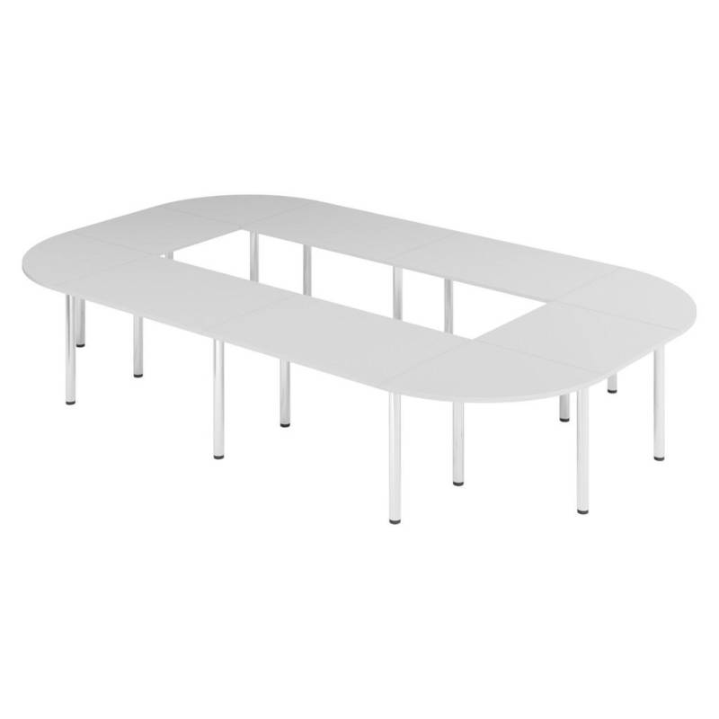 bümö KONFERENZTISCH-SETS Grau