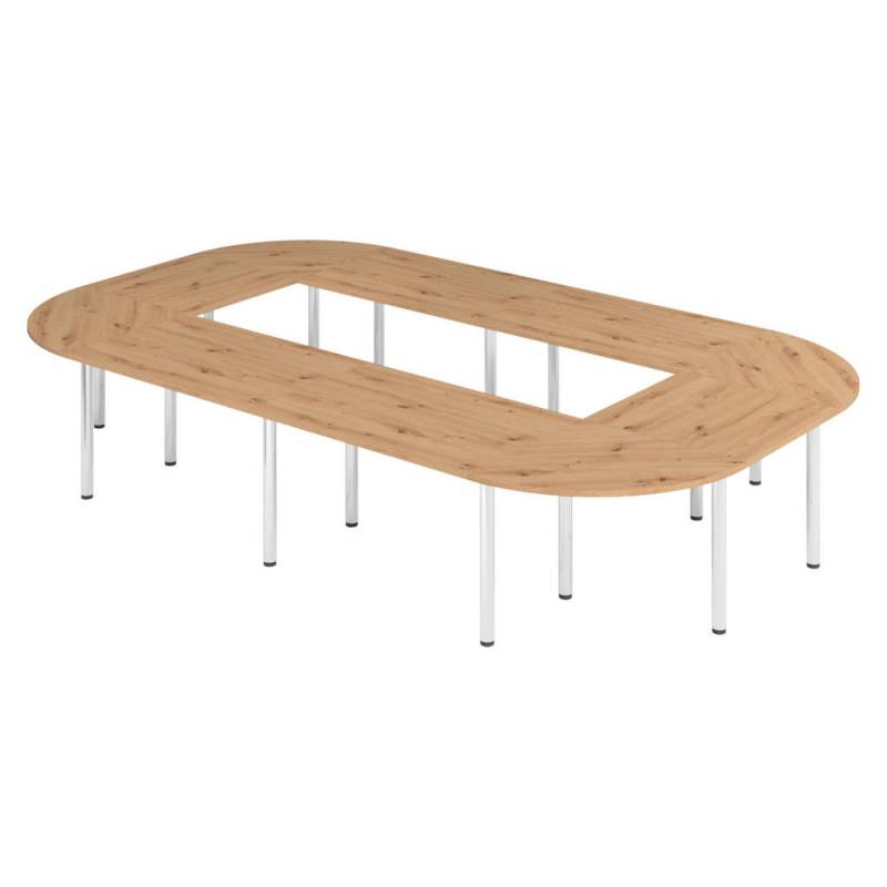 bümö KONFERENZTISCH-SETS Wildeiche