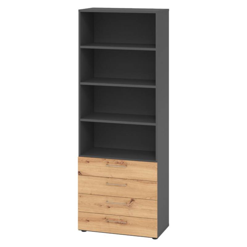 bümö REGAL Graphit, Wildeiche