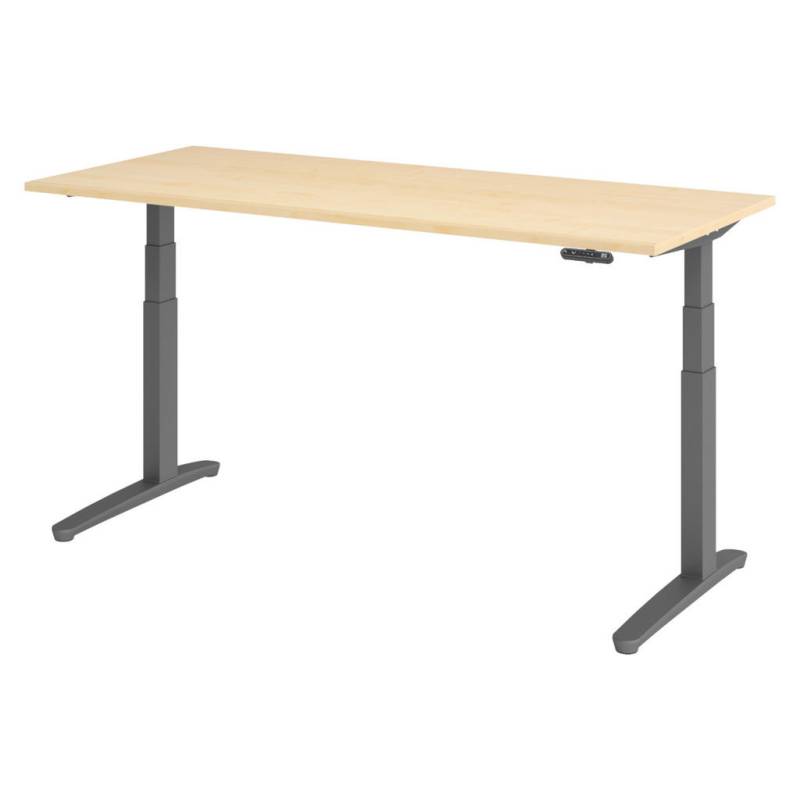 bümö SCHREIBTISCH Ahorn, Graphit