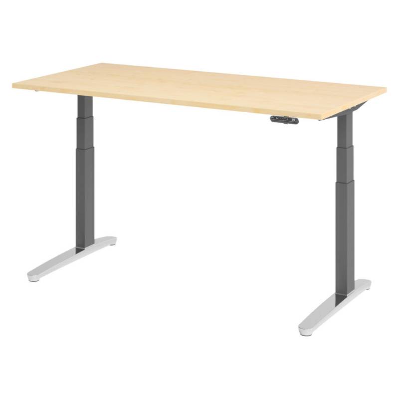 bümö SCHREIBTISCH Ahorn, Graphit