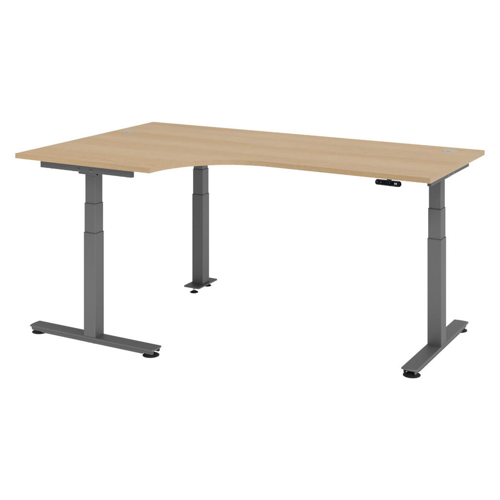 bümö SCHREIBTISCH Eiche, Graphit bümö SCHREIBTISCH Eiche, Graphit