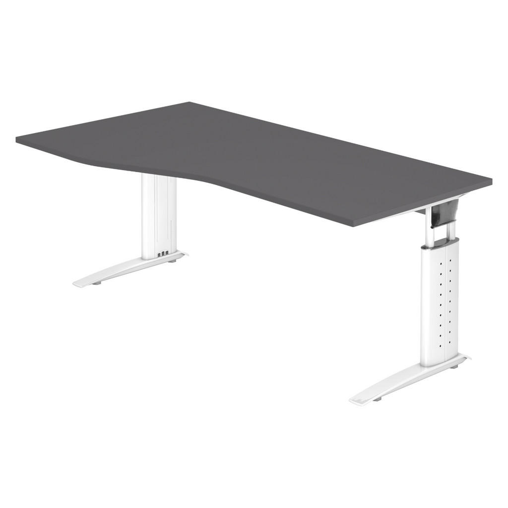 bümö SCHREIBTISCH Graphit, Weiß bümö SCHREIBTISCH Graphit, Weiß