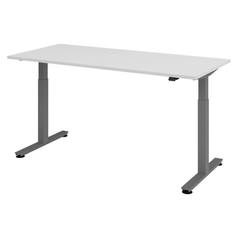 bümö SCHREIBTISCH Grau, Graphit