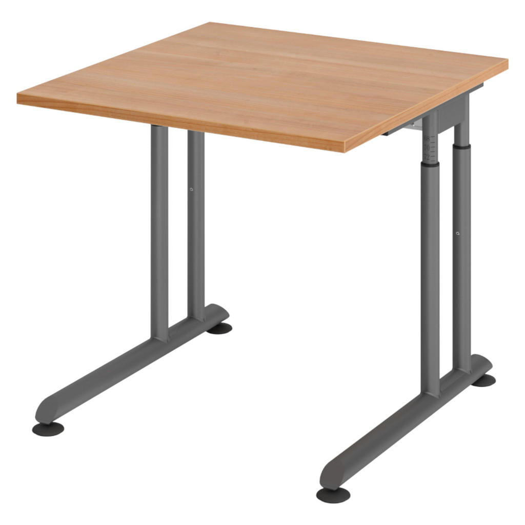bümö SCHREIBTISCH Nussbaum, Graphit bümö SCHREIBTISCH Nussbaum, Graphit