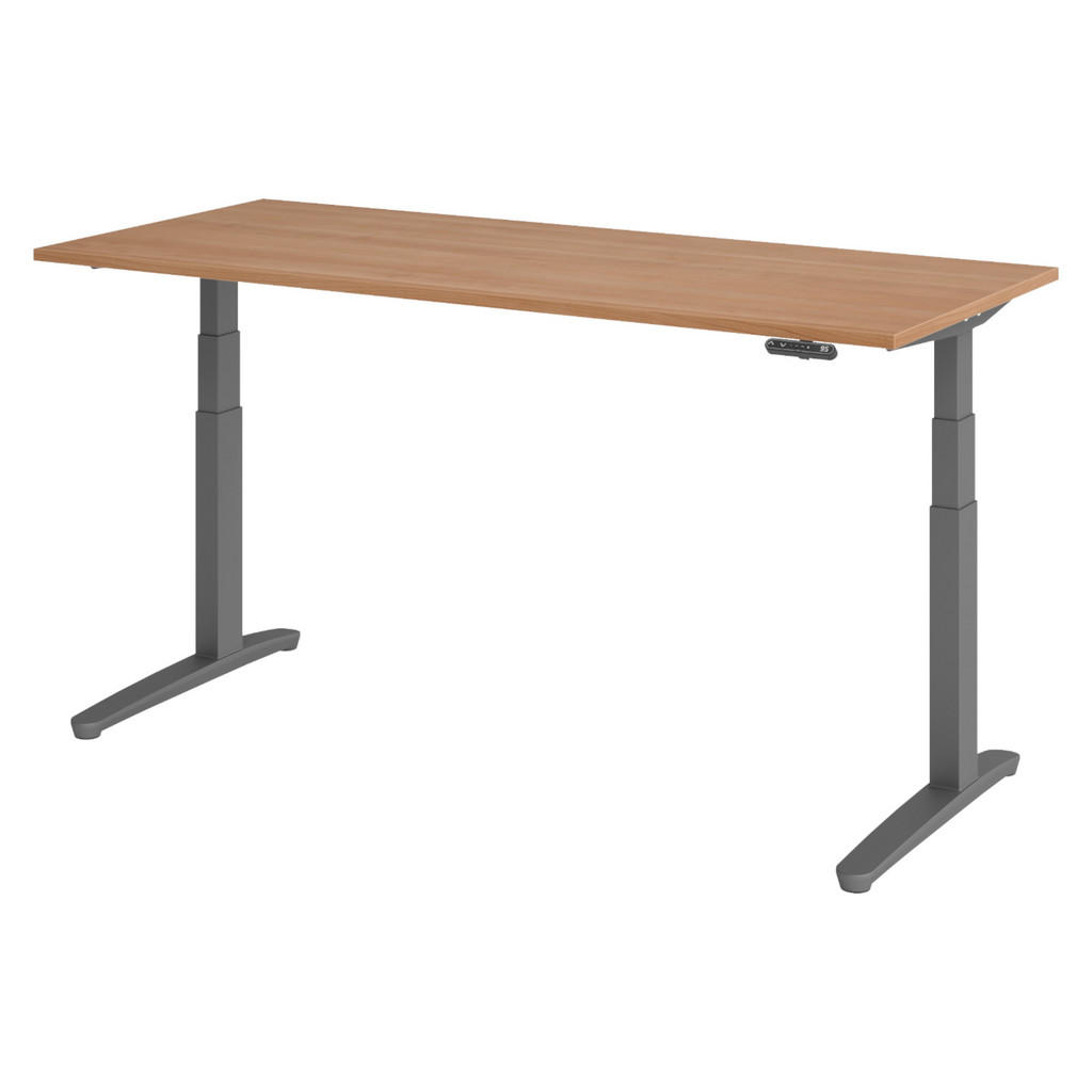 bümö SCHREIBTISCH Nussbaum, Graphit bümö SCHREIBTISCH Nussbaum, Graphit