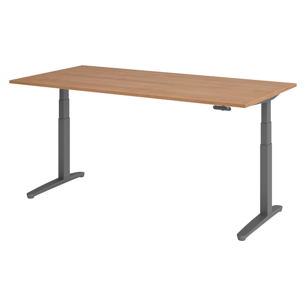 bümö SCHREIBTISCH Nussbaum, Graphit bümö SCHREIBTISCH Nussbaum, Graphit