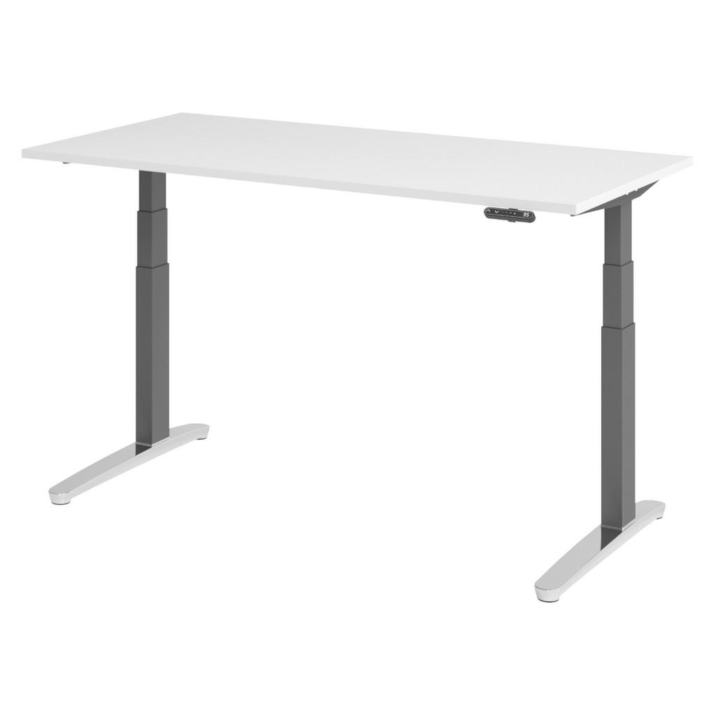 bümö SCHREIBTISCH Weiß, Graphit bümö SCHREIBTISCH Weiß, Graphit