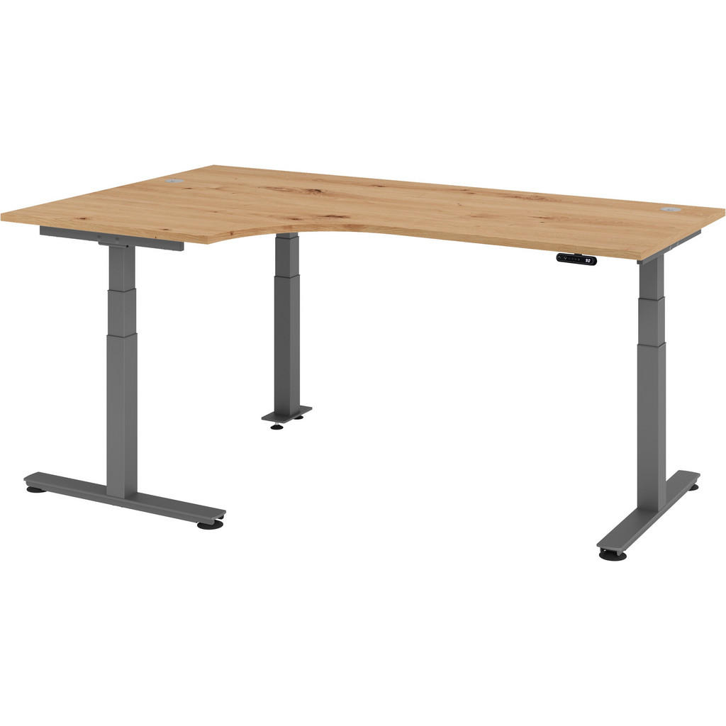 bümö SCHREIBTISCH Wildeiche, Graphit bümö SCHREIBTISCH Wildeiche, Graphit