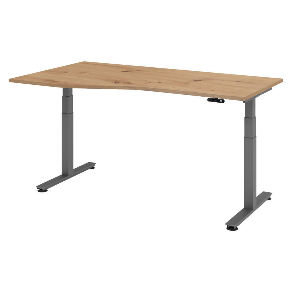 bümö SCHREIBTISCH Wildeiche, Graphit bümö SCHREIBTISCH Wildeiche, Graphit