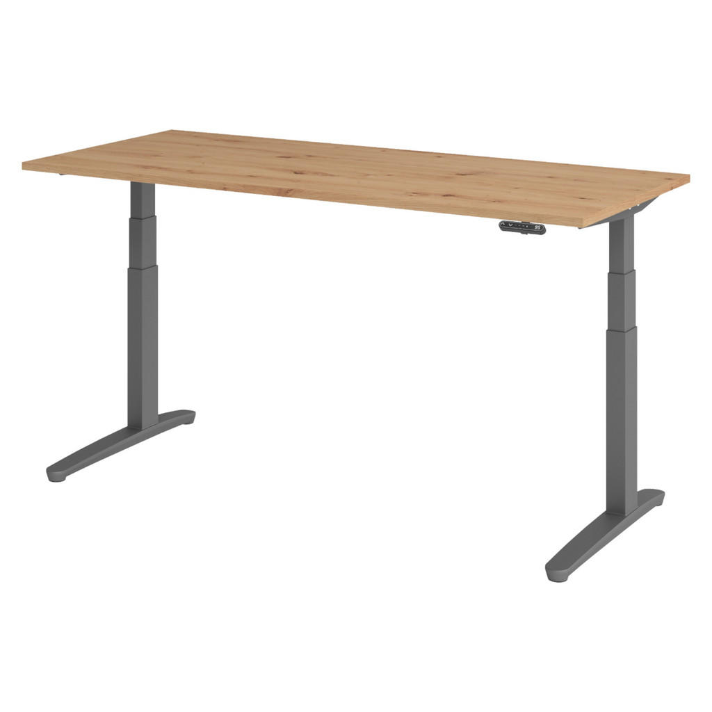 bümö SCHREIBTISCH Wildeiche, Graphit bümö SCHREIBTISCH Wildeiche, Graphit