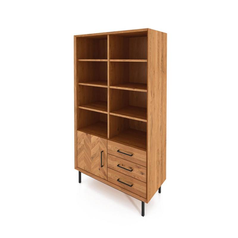 byoak BÜCHERREGAL Wildeiche