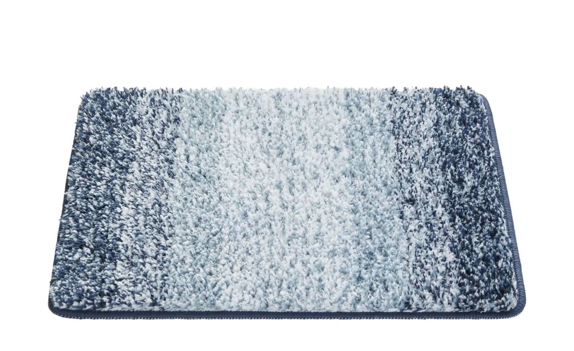 como Badteppich  Grafiko ¦ blau ¦ Synthetik ¦ Maße (cm): B: 50 Badtextilien > Badematten & Badvorleger - Höffner
