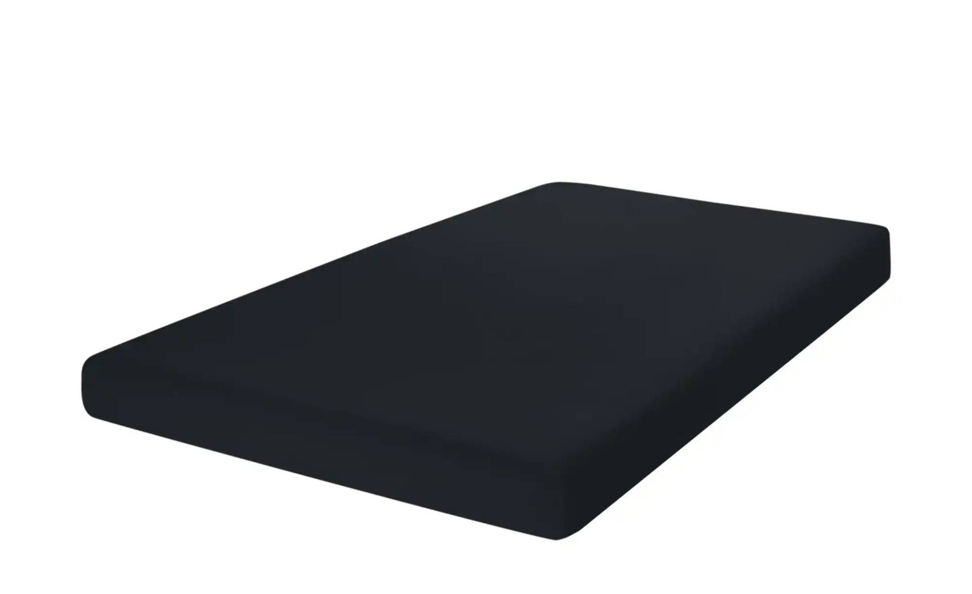 como Boxspring-Stretch-Spannbettlaken  Uni Jersey 3700 ¦ schwarz ¦ Maße (cm): B: 90 Bettwaren > Bettlaken - Möbel Kraft