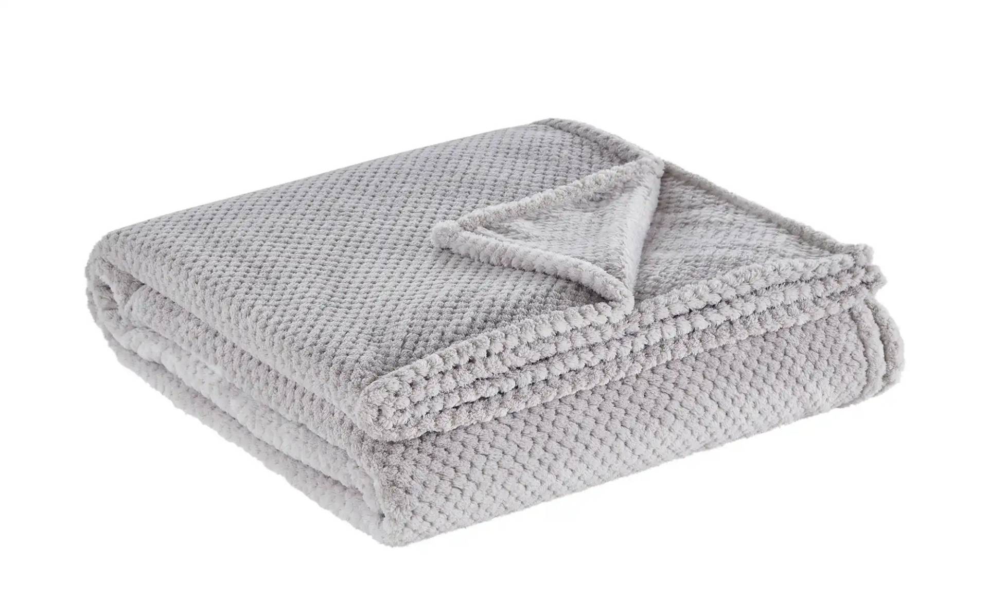 como Coralfleece Decke   ¦ grau ¦ Synthetik ¦ Maße (cm): B: 220 Heimtextilien > Kuscheldecken - Möbel Kraft