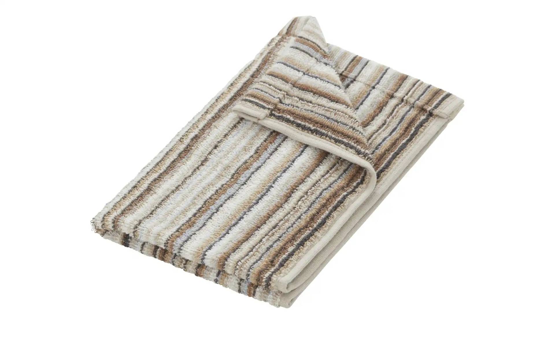 como Gästetuch  Jacquard Streifen ¦ braun ¦ Maße (cm): B: 30 Heimtextilien > Badtextilien und Zubehör > Handtücher - Möbel Kraft