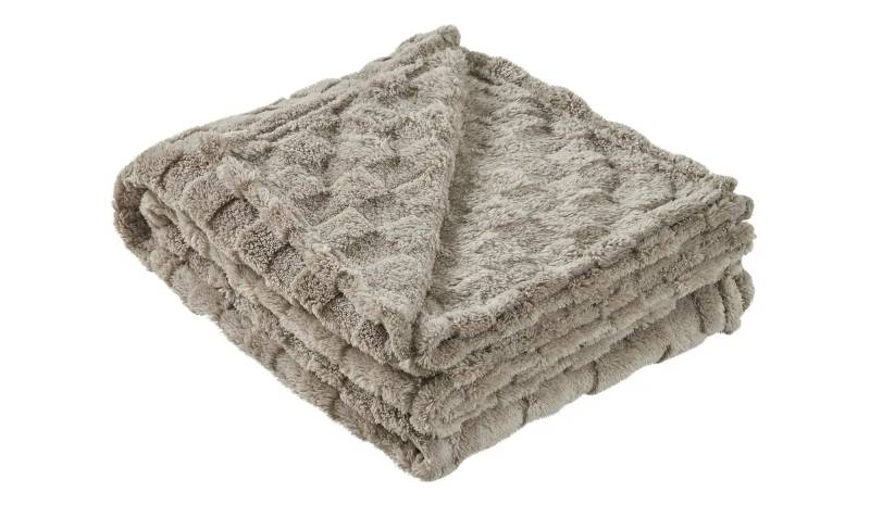 como Jacquard Wohndecke  Ava ¦ beige ¦ Synthetik ¦ Maße (cm): B: 150 Dekokissen & Decken > Kuscheldecken & Wohndecken - Höffner