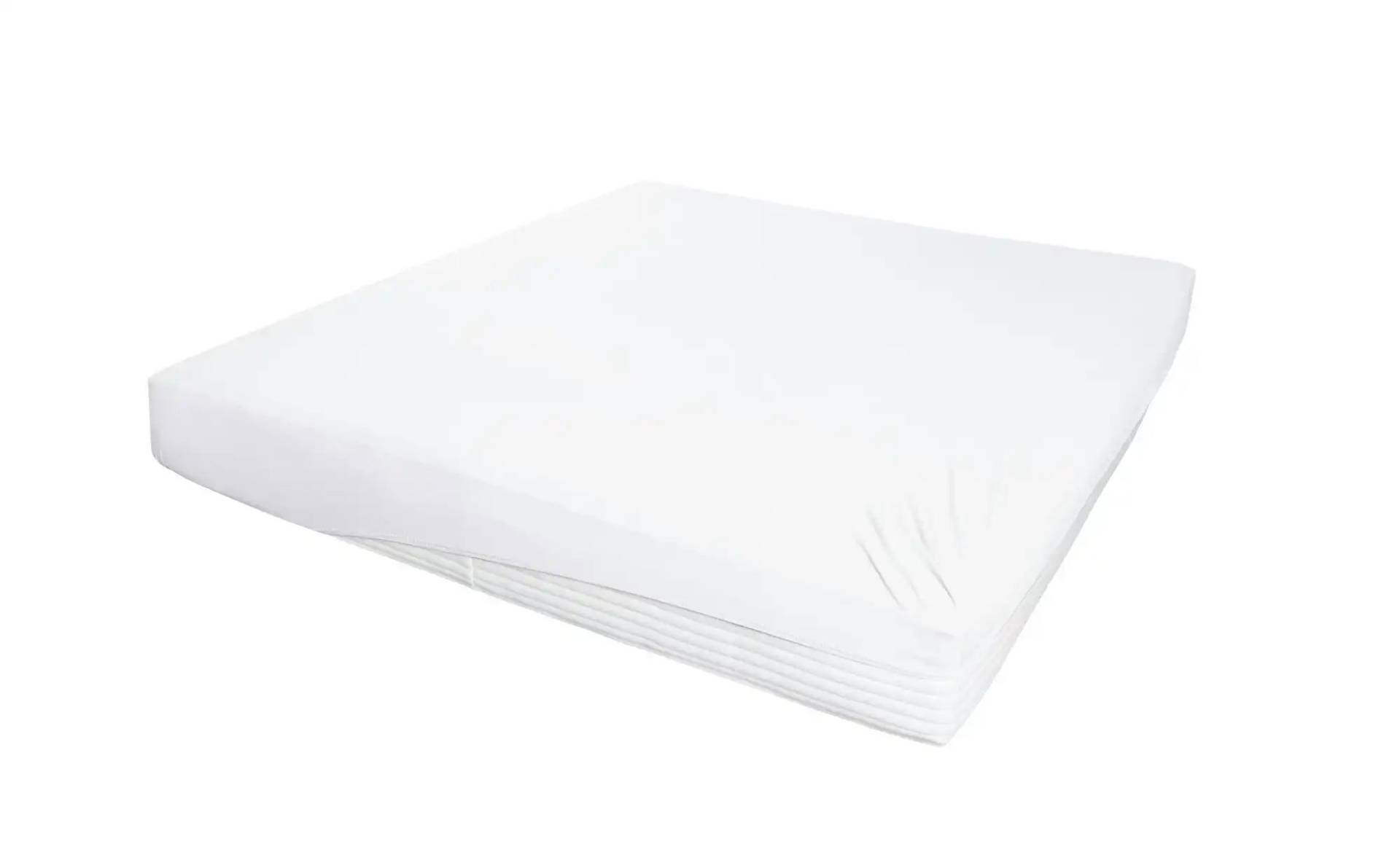 como Jersey-Elasthan Boxspringbetttuch ¦ weiß ¦ Maße (cm): B: 150 H: 26 T: 26.0 Bettwaren > Bettlaken - Höffner como Jersey-Elasthan Boxspringbetttuch ¦ weiß ¦ Maße (cm): B: 150 H: 26 T: 26.0 Bettwaren > Bettlaken - Höffner