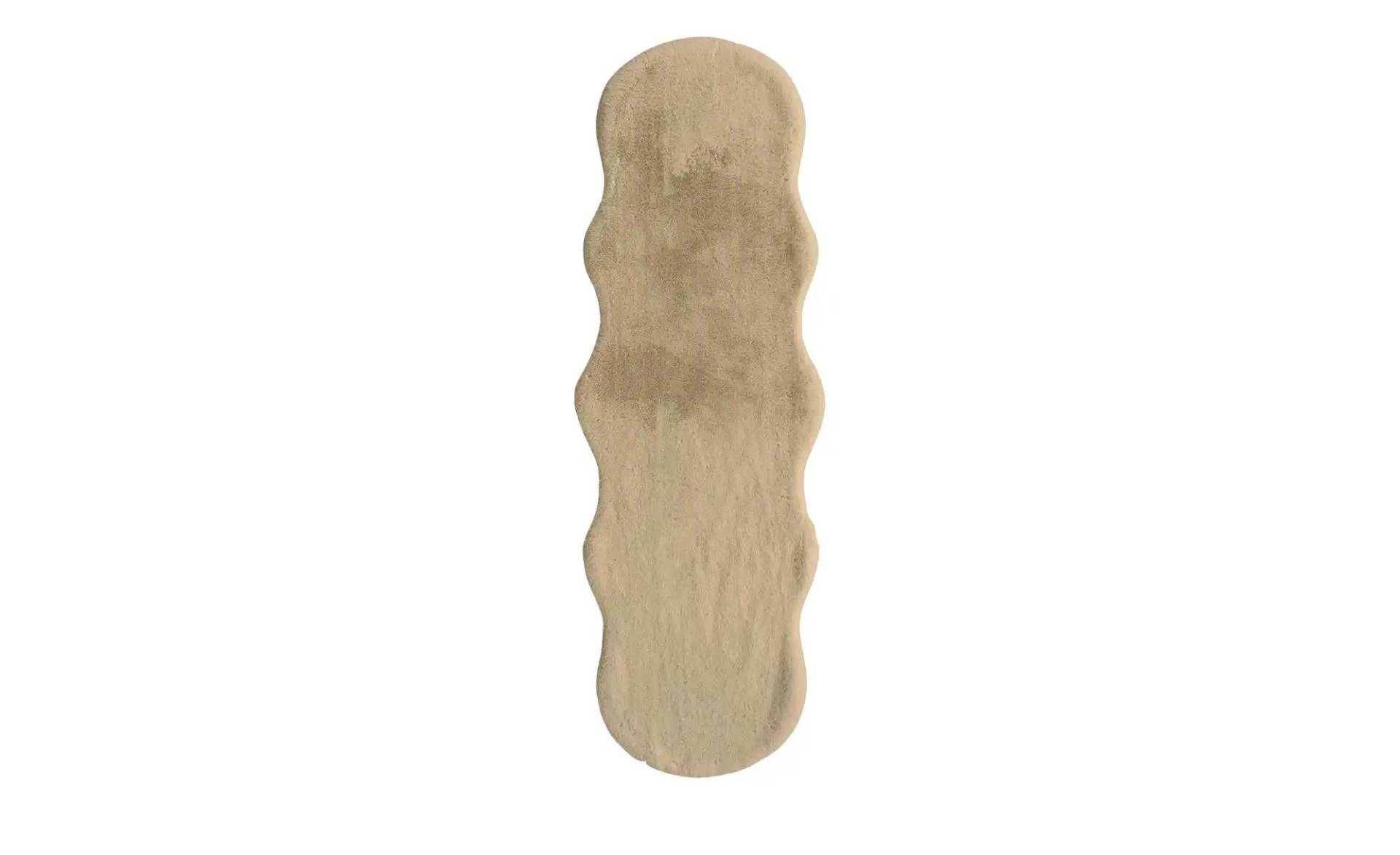 como Kunstfell mit weichem Rücken   ¦ beige ¦ Synthetische Fasern ¦ Maße (cm): B: 55 Teppiche > Felle - Möbel Kraft
