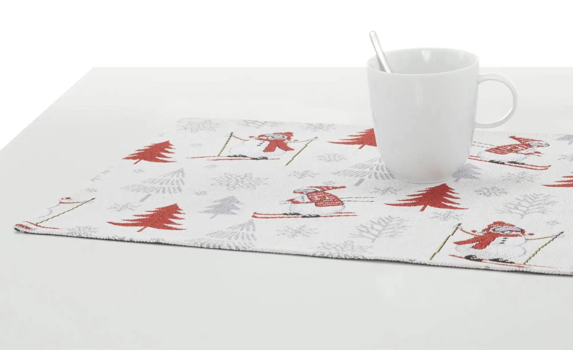 como Platzset  Weihnachten ¦ weiß ¦ Baumwollmischgewebe ¦ Maße (cm): B: 32 Tischwäsche & Küchentextilien > Platzsets - Höffner