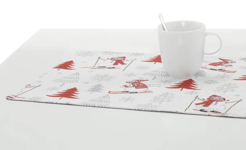 como Platzset  Weihnachten ¦ weiß ¦ Baumwollmischgewebe ¦ Maße (cm): B: 32 Tischwäsche & Küchentextilien > Platzsets - Höffner