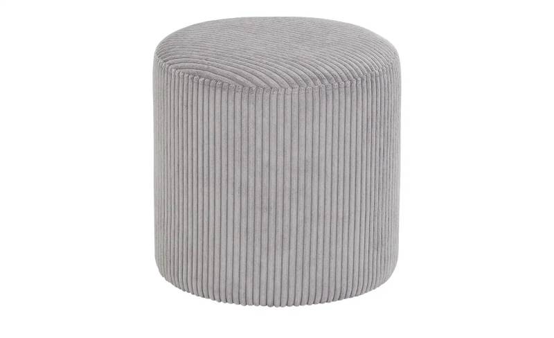 como Pouf  Marlene ¦ grau ¦ Maße (cm): B: 41 H: 40,5  Ø: 41.0 Polstermöbel > Hocker > Sitzpouf - Möbel Kraft