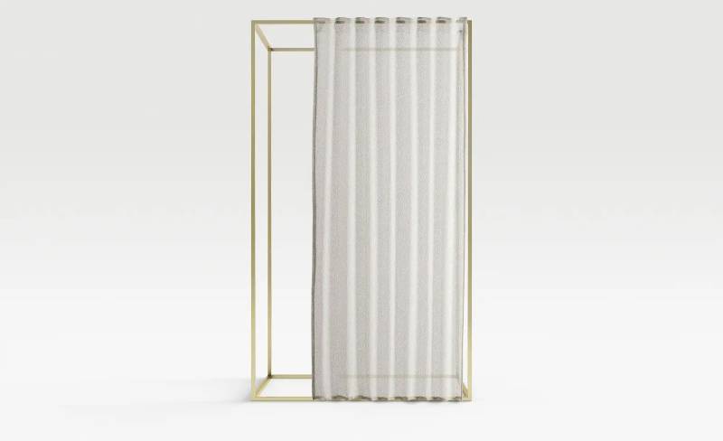 como Schlaufenschal  Lea ¦ beige ¦ Synthetik ¦ Maße (cm): B: 140 H: 245 Gardinen & Rollos > Gardinen & Vorhänge > Schlaufenschals - Höffner