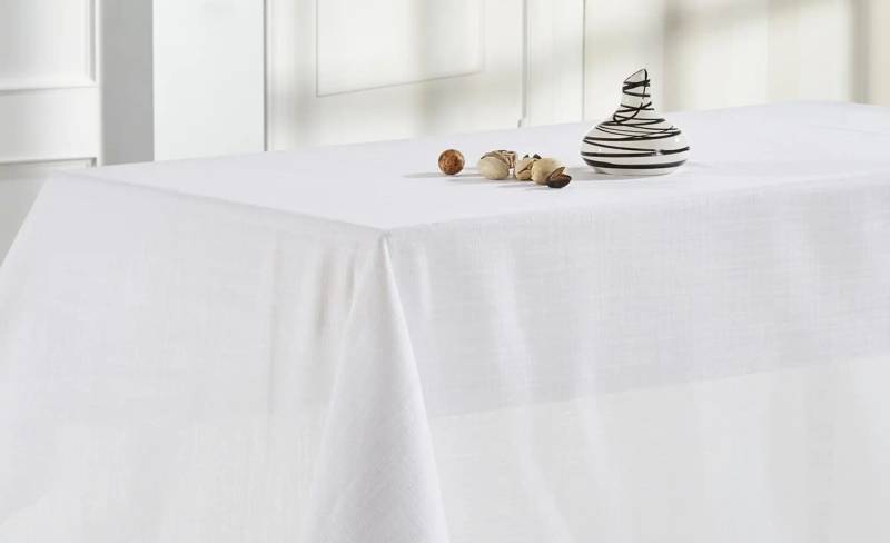 como Tischdecke  Antique ¦ weiß ¦ Synthetik ¦ Maße (cm): B: 140 Heimtextilien > Tischwäsche > Tischdecken - Möbel Kraft